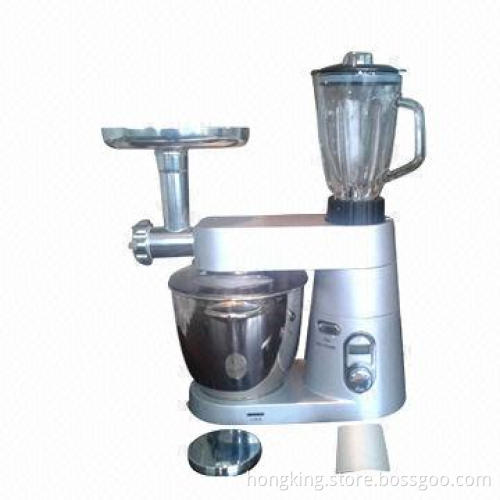 Stand Mixer with Metal Housing/1,200W Powerful Motor, Meat Grinder, Beater, Blender, Mixer Function
